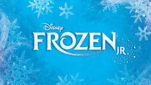 Frozen Jr graphic sign