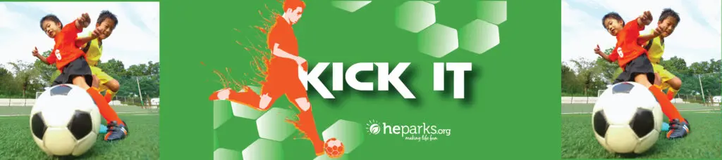Kick it Youth Soccer Graphic