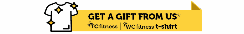 Get a Gift From Us Free fitness t-shirt graphic