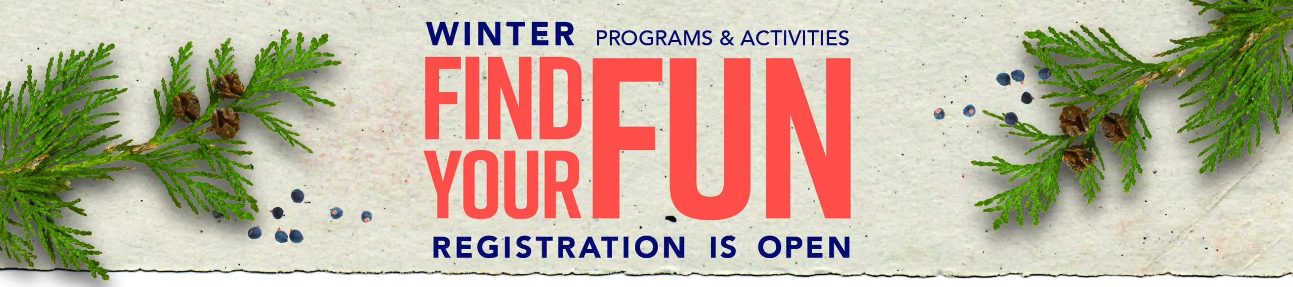 Winter programs and activities