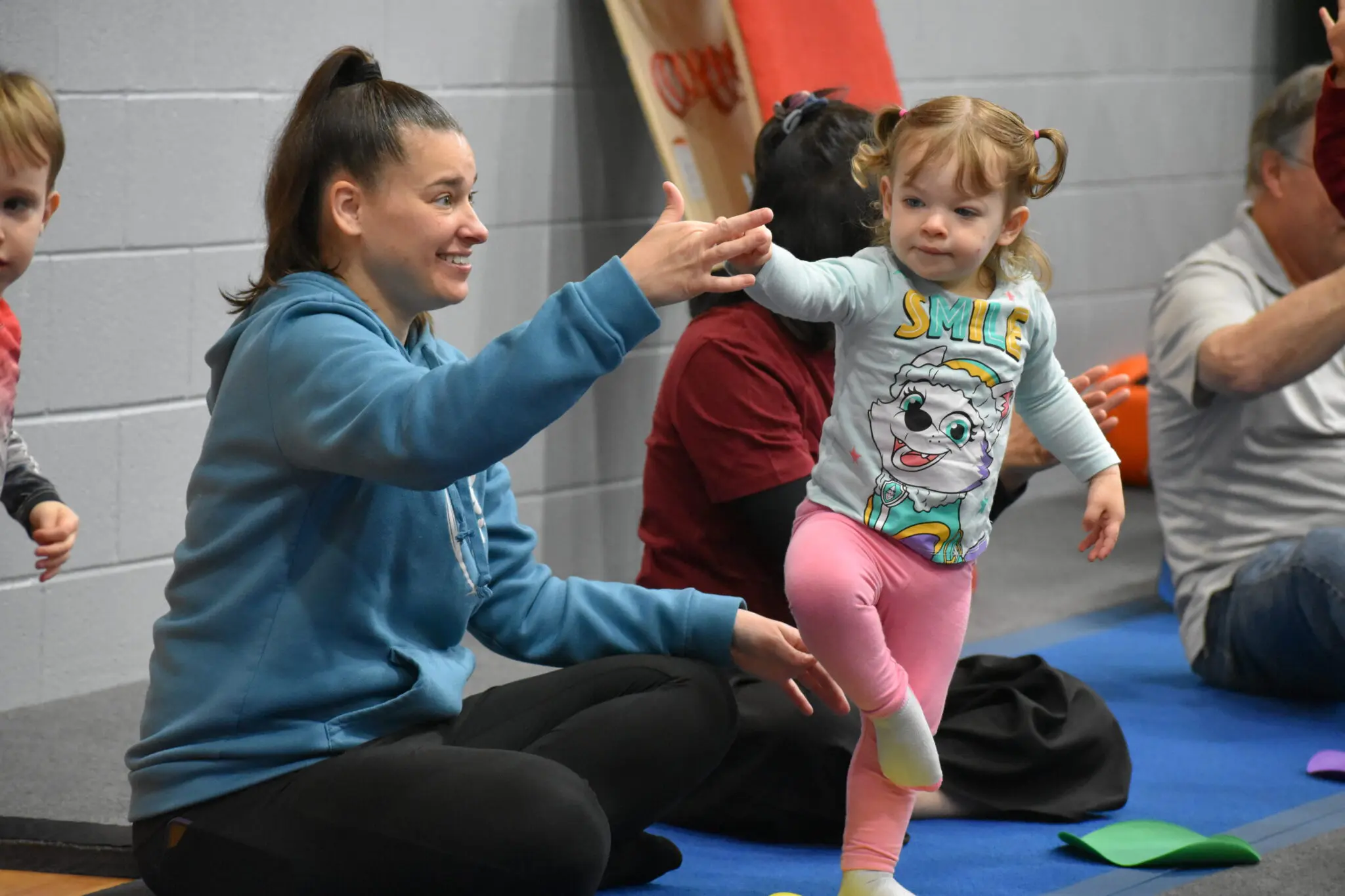 parent and child gymnastics