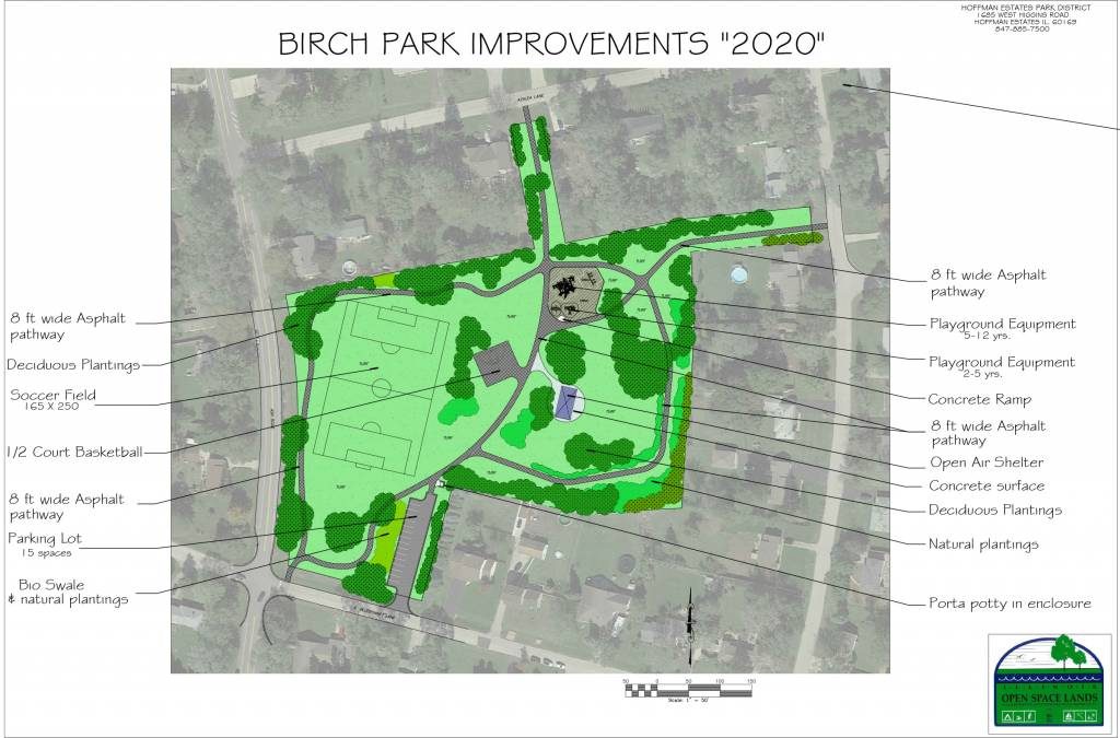 Proposed plan for Birch Park Project