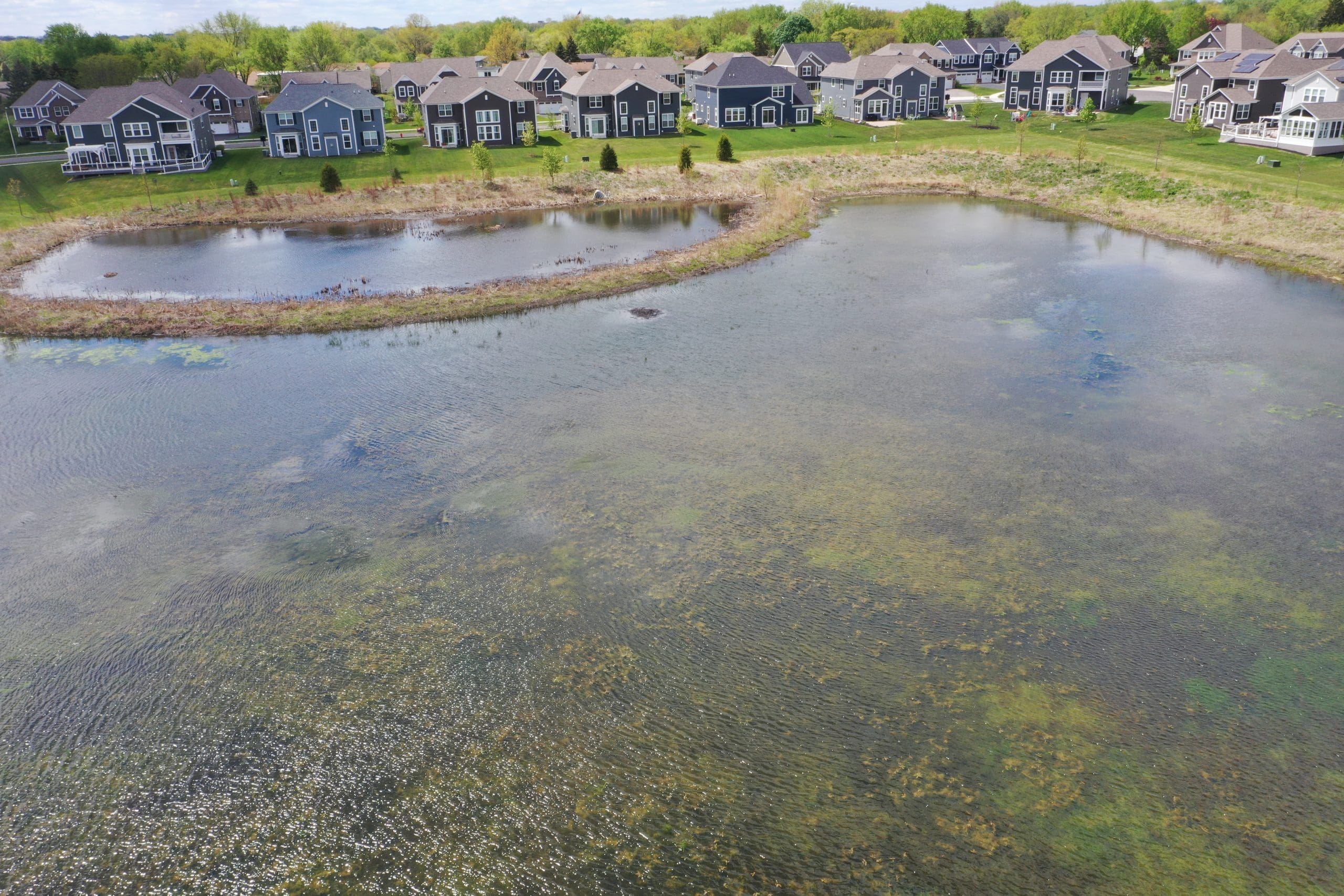 Bergman Pointe Basin Hoffman Estates Park District