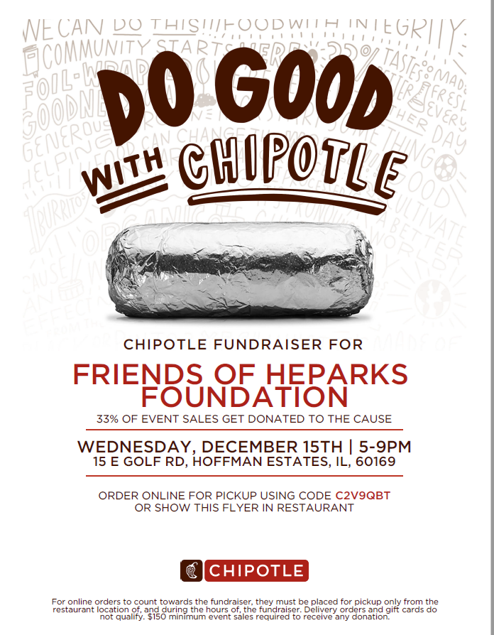 Chipotle Flyer Hoffman Estates Park District