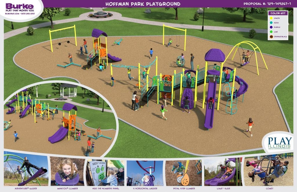 Hoffman Playground Hoffman Estates Park District
