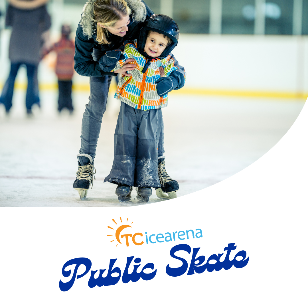 Public skating on ice